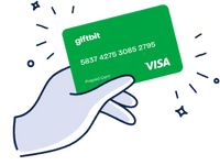 Virtual Visa incentive card