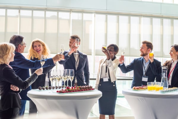 OPT Blog Image - Employees enjoying a company social event