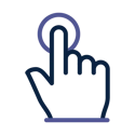 finger clicking graphic