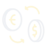 Small and large denominations.