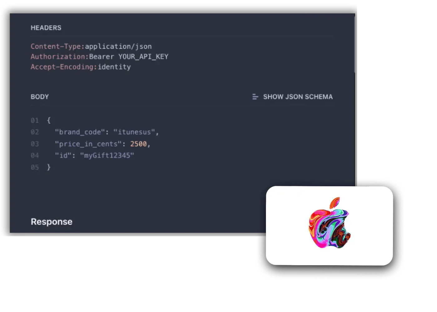 Giftbit API docs