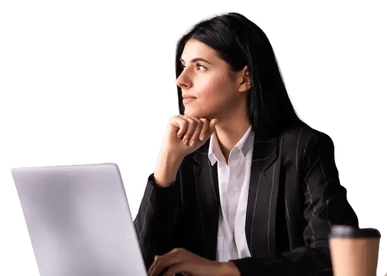 Program manager contemplating incentive program.