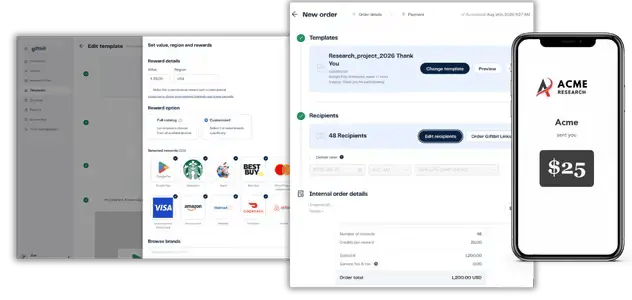 OPT order flow screenshots