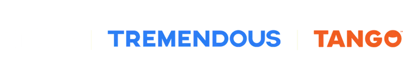 Giftbit, Tremendous, and Tango Logos