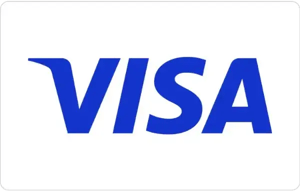 Visa logo.