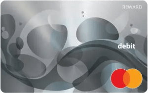 Prepaid Mastercard faceplate.